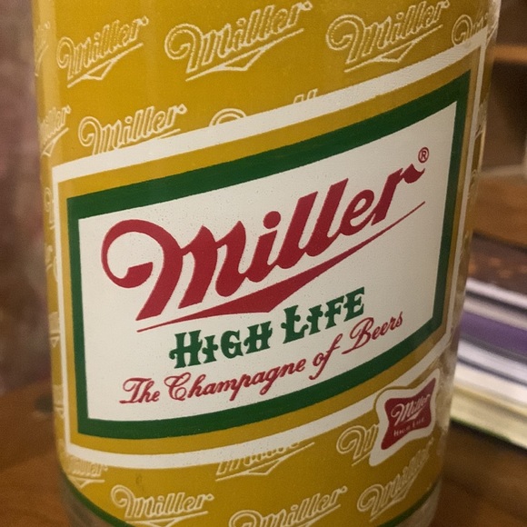 MIller High-Life pedestal style 5 1/4" Beer Glass - Picture 4 of 5